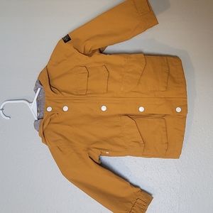 Zara Boys Size 4T mustard Jacket